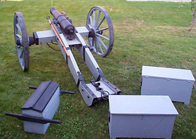 Cannon With Carriage