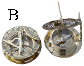 Pocket Model Sundial Compass