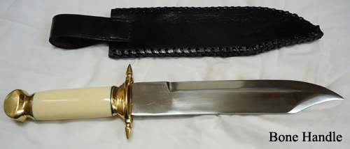 Naval Bowie Knife Bone