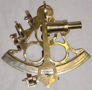 Large Nautical Brass Sextant